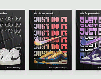 Concept Posters - nike. fits your aesthetic. (2021)
