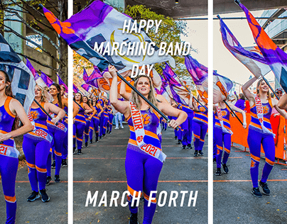 Tiger Band March Fourth Graphic