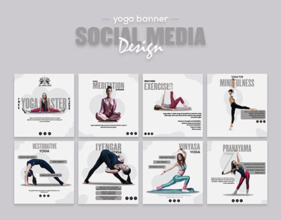 Project thumbnail - SOCIAL MEDIA DESIGN | YOGA BANNER