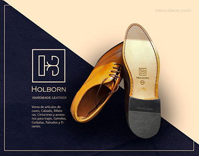 Logotipo ° Holborn- Handmade Leather.