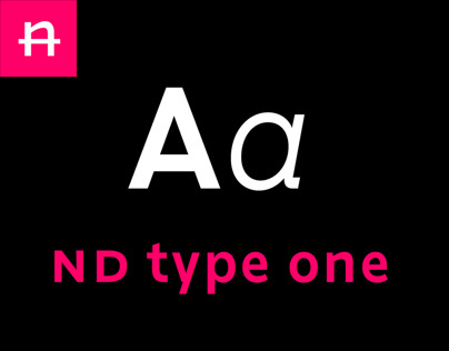 Typeface • nd type one