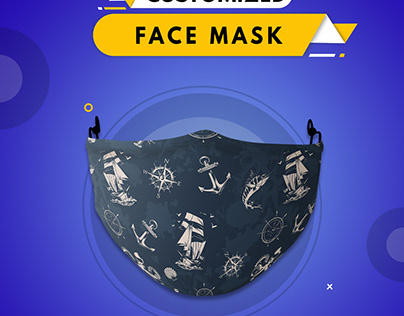DexPel Social Media Customize Face Mask Design
