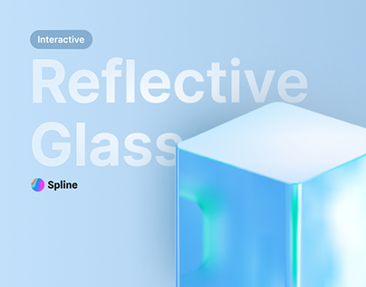 Interactive Reflective Glass cube