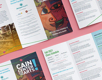 Cain Center for the Arts Fall Classes Brochure