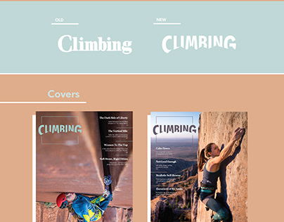 Climbing Magazine Resdesign