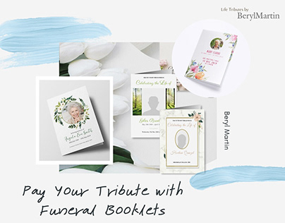 Pay Your Tribute with Funeral Booklets