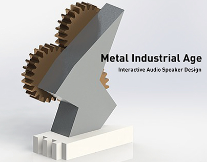 Metal Industrial Age : Interactive Audio Speaker