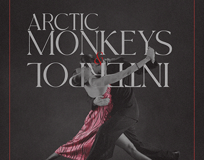 Poster Arctic Monkeys & Interpol