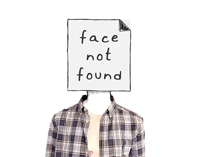 face not found - Wordless Zine
