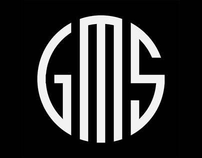 Creative Monogram Lettermark GMS or GMS logo