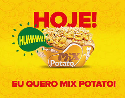 Mix Potato. A maior franquia de batatas do mundo!