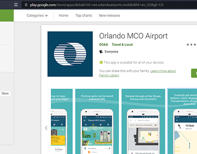 Orlando MCO Mobile App