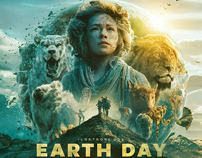 Earth Day Movie Poster Design