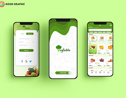 VegTable Grocery App UI/UX