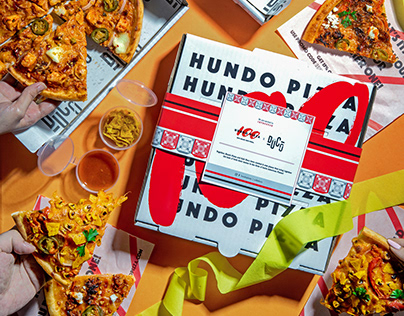 CAFE DUCOxHUNDO PIZZA | Packaging, Print, Social Media