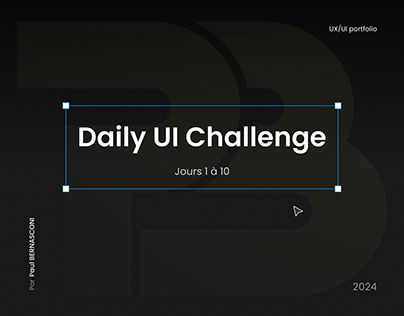 Project thumbnail - Daily UI Challenge 1-10