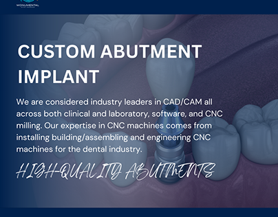 Custom Abutment Implant