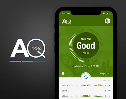 AQ Index - Air quality monitoring Mobile App
