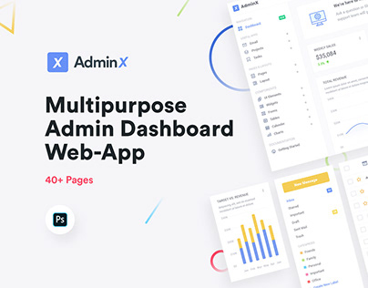 AdminX - Multi Purpose Admin Dashboard Web App