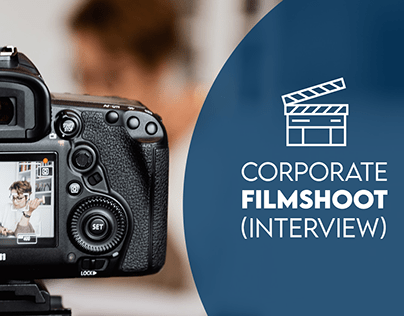 Corporate film shoot