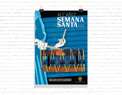 Cartel Semana Santa Alcañiz 2019