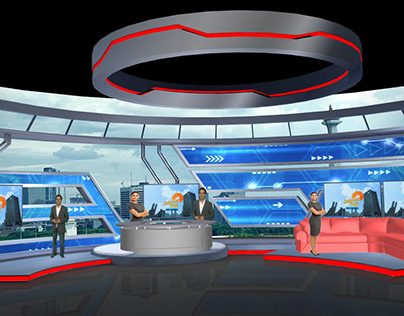 Virtual News Studio - Selamat Pagi Indonesia