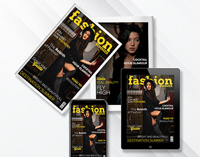 Fashion Magazine Mockup