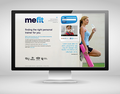Mefit : Find you local personal trainer website