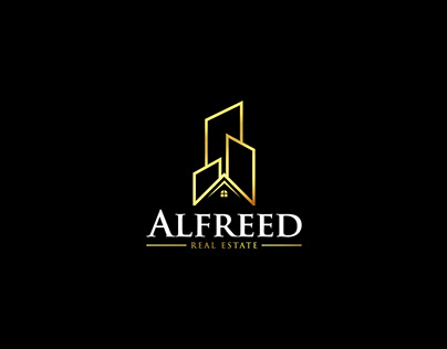 Alfreed Real Estate Logo Design