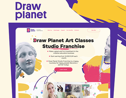 Draw planet web site