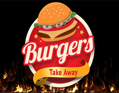 Burger Logo Animation