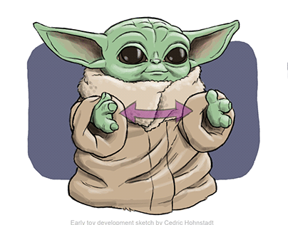 Baby Yoda Toy Concept for Hasbro
