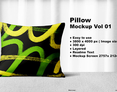 Pillow Mockup Vol 1