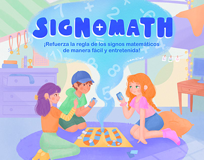 Maths Board Game Cover for teens