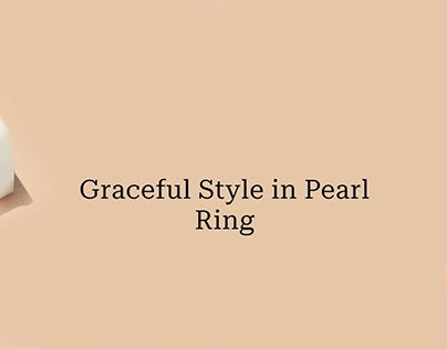 Pearl Ring Depicting Grace and Style