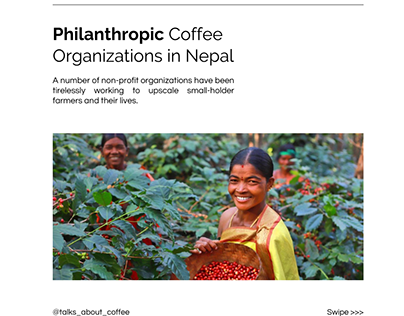 Philanthropic Coffee Organizations Social Media Design
