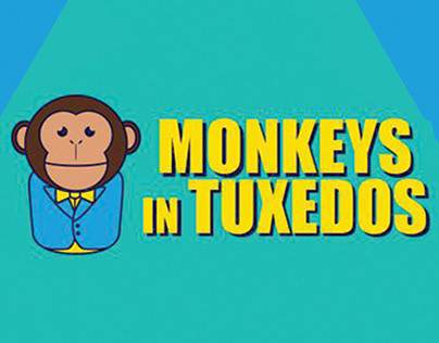 Monkeys in tuxedos