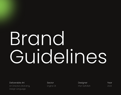 Project thumbnail - Taxx Oil Brand Guidelines