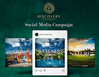 Discovery Garden Amenities Campaign