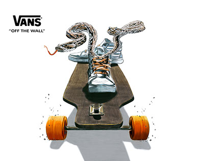 Vans Ad Concept "Snake and Skate"
