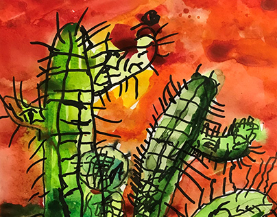 "CACTUSES" (STUDENTS' WORKS)