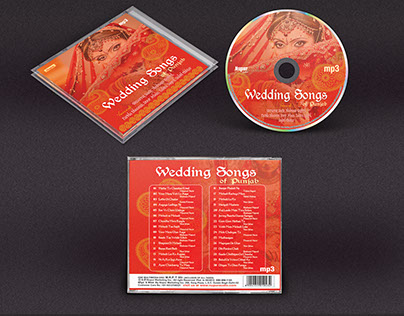 Wedding Songs of Punjab MP3 CD Cover