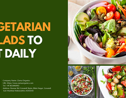 Vegetarian Salads To Eat Daily