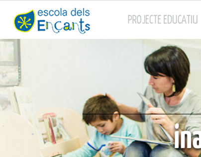 Escola dels Encants | website design & development