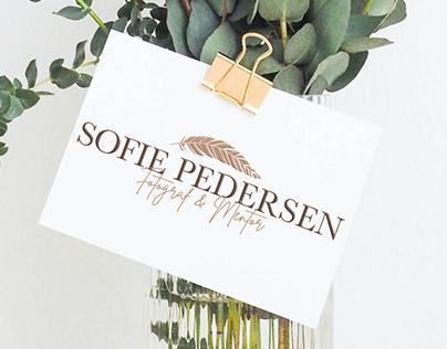 Visuel identitet til Sofie Pedersen