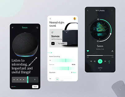 Bluetooth Speaker App Concept🔊