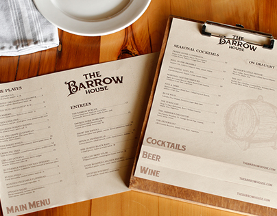 The Barrow House - Restaurant & Hospitality Branding