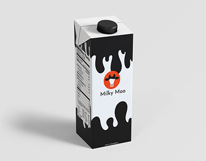 Milky Moo- Logo and Packaging Design