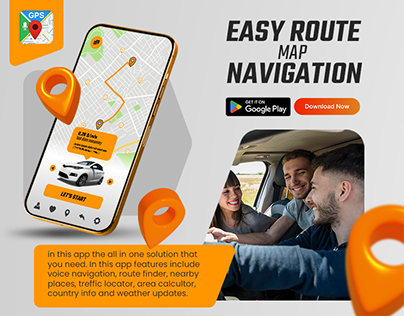 GPS Easy Rote Map App Adwords