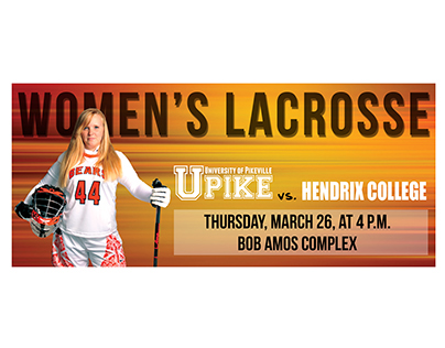 Women's Lacrosse Game Poster